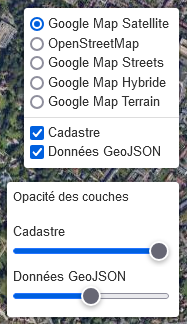 Example of map control