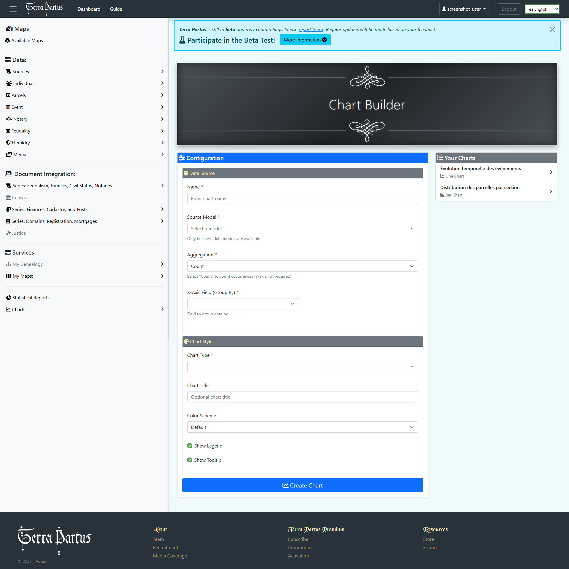 Hierarchical structure: 