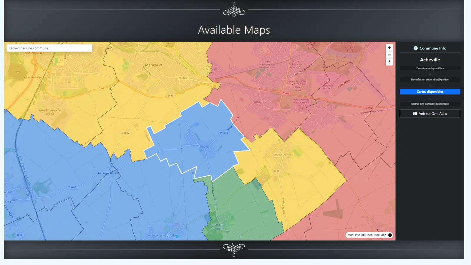 Blue — georeferenced