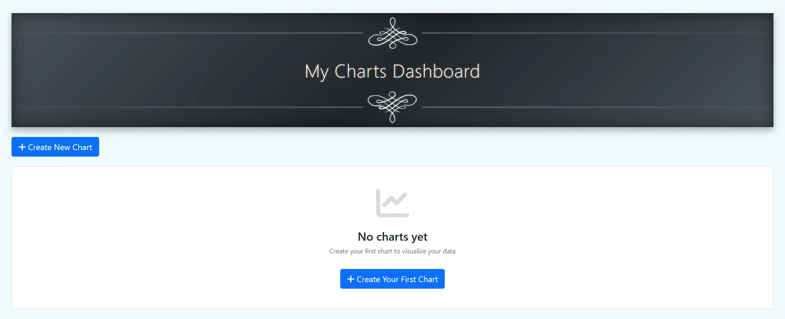 Statistics dashboard