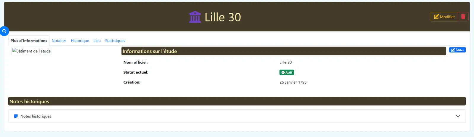 Fiche etude